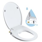 Non-electric Toilet Seat Bidet Elongated Slow Close Bidet Attachment For Toilet