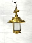 Classic Style Coastal Brass Hanging Ceiling Maritime Pendant Nautical Light 1pc