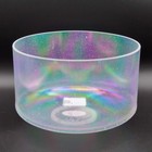 Crystal Tones 9  Platinum Quartz Crystal Singing Bowl  d4-30 