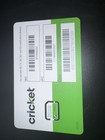 Cricket Wireless Nano 4ff Sim Card     Gsm 4glte     New     Newest Version Sim Card