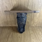 Ornate Wall Shelf Corbel Sconce Wood Rustic Distressed Aged 15x16x9   