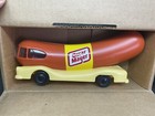 Vintage Oscar Meyer Weiner Mobile Advertising Coin Piggy Bank 10  W mailer Usa