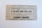 Replica Of A  1000 Bank Of Us Note If You Need Some Real Cash Vintage Paper Slip