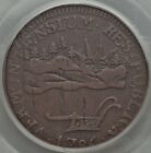 1786 Vermont Landscape Copper Vermontensium Rr-6 Pcgs Vf25 Cert   21985126