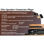 2pcs For Speaker Plug Connectors Pioneer Sx525 626 727 828 990 1000 1500 2500