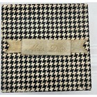 Vintage Christian Dior Miss Dior Dusting Powder Box Puff Houndstooth