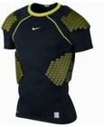 Nike Pro Combat Hyperstrong Compression 4 Pad Shirt Mens Xl Football Rib Nwot