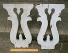 2 Antique Victorian Wood Gingerbread Porch Balusters Architectural Salvage