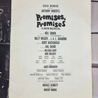 Promises Promises Playbill First National Tour 1970