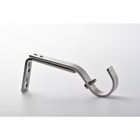 Decorative Drapery Brushed Nickel Steel Single 6 In  Projection Curtain Rod Brac