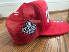 New  Washington Nationals Mlb Champ Red Foam Trucker Hat 2019 World Series