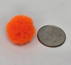 200 Pcs Bulk 1 2  Inch 12mm Orange Craft Pom Poms Acrylic Aldastar Made In Usa