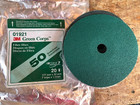 3m 01921 Green Corps Box Of  20  Coated Abrasive Fibre 50 Grit Discs  7  X 7 8 
