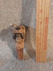 Vintage Carved Wood Scottish Terrier Dog Liquor Bottle Pourer Stopper Animal Bar