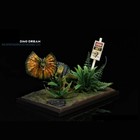 1 15 Dino Dream Dilophosaurus Attacking Dinosaur Model Statue Display Model