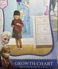 2013 Disney Frozen Growth Chart 36   x 7 875    Self Stick   Removable Bn   Rare