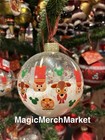 Disney Parks 2026 Reindeer Toy Soldier Christmas Glass Ornament New