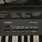 Casio Ctk-2500 61-key Electronic Keyboard W  Stand  Black  Song Bank