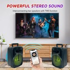 Portable Bluetooth Speaker 6 5   Subwoofer Heavy 4000w Bass Stereo Sound System