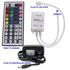 10m Rgb Waterproof 300 Led Strip Light Smd 44 Key Remote 12v Dc Power Kit 5050