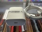 Genuine 20w Usb-c Fast Charger Adapter   1m Braided Cable For Iphone 15  16  17