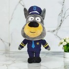 Sheriff Labrador Plush Toy Soft Police Dog Doll Stuffed Animal Kids Gift