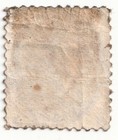 New Zealand 1868 Sg F1 Duty Stamp - Used