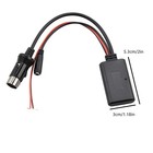 Bluetooth Adapter Audio Music Aux Cable  Microphone For Kenwood 13 Pin Cd Stereo