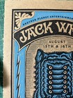Jack White Bill Graham Civic Auditorium Poster 2018 Alex Trochut Limited Edition