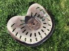 Vintage Metal Tractor Seat Antique Farm Iron Tool Equipment Steel 18  X 16 