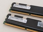 Lot Of 2 Micron 4gb 2rx4  Pc3-10600r Ecc Reg Server Ram Mt36jszf51272pz-1g4f1ab