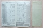 Lot Of 2 Vintage 1969 Bus Timetables Red Arrow Lines Public Service Pa Nj