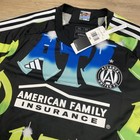 Adidas Atlanta United Fc Mls Soccer 23 24 Third Jersey Graffiti Mens 2xl
