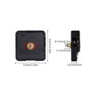 2 Pcs 6168 Clock Replacement Movement Quartz Unit Work Components Part
