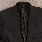 Brooks Brothers Jacket Xl Xlt Gray Pinstripe Hopsack Wool Blazer Sport Coat 46l