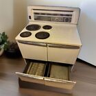 Vintage 1948 Hotpoint Automatic Electric Stove - Good Original Working Condition