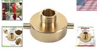 Corrosion-resistant Brass Fire Hydrant Adapter  1-1 2  To 3 4  With Pin Lugs