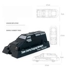 Deployable Dorothy Tornado Storm Chaser Interceptor Diecast Model Toy