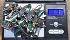 Vintage J Gomes Tc-38 Mexico 970 Silver Malachite Necklace Bracelet Earrings Set