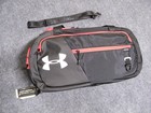 Under Armour Black red Duffle Bag Travel Sports Hand Carry Bag