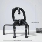Resin Abstract Sitting Man Sculpture Melancholy Home Office Decor Gift 10 6  