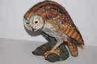 Vintage Goto Originals Porcelain Barn Owl Figurine Japan Excellent Cond  5 5 