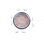 1887 Hong Kong 10 Cents  km-6 3   0698 Asw Silver   Queen Victoria  london Mint 