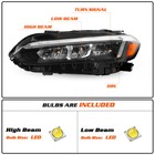For 2022-2025 Honda Civic Chrome Full Led Headlights Assembly Pair 22-25