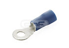  100 Pack  16-14 Gauge Blue Ring Terminals Electrical Wire Connectors  8