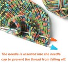 35 Pcs Knitting Needle Stoppers  Colorful Knitting Needles Point Protectors