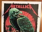 Metallica M72 Tour 2025 Philadelphia Pop Up Poster Brandon Heart 293 520 Mint 