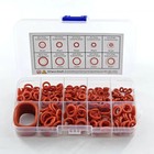 351pcs Silicone O-ring Set 10 Sizes Oil Heat Resistant Seals Kit - New