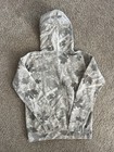 Abercrombie Kids Boys 11 12 A f Essentials Relaxed Pullover Hoodie Gray Camo
