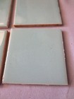 100 Vtg Reclaimed Baby Blue 3  Tiles 1950 s